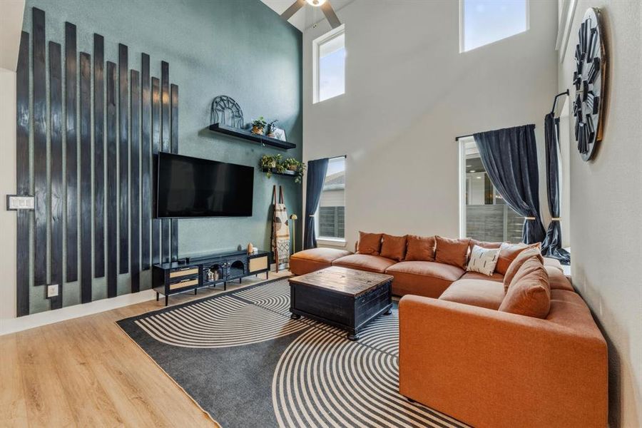 Furnished interior view inside a new home in , McKinney (Image 6). Furnished interior view inside a new home in , McKinney (Image 6).