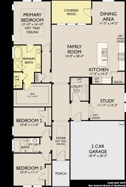 2D floor plan layout of this home in Nopal Valley, San Antonio, TX (Image 2). 2D floor plan layout of this home in Nopal Valley, San Antonio, TX (Image 2).