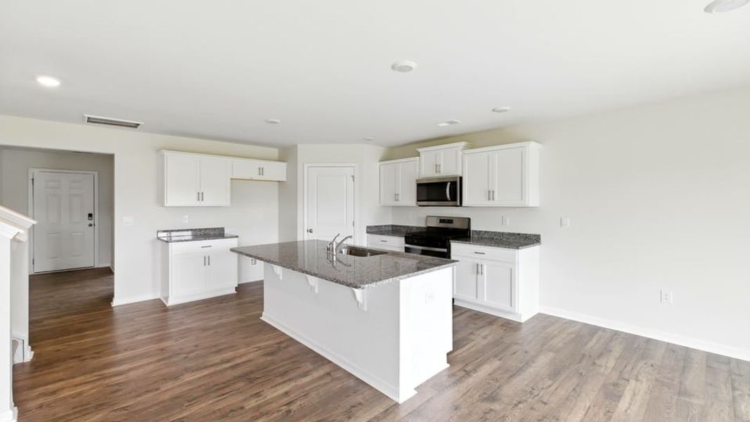 Furnished interior view inside a new home in Treemont Commons, Wellford (Image 8).