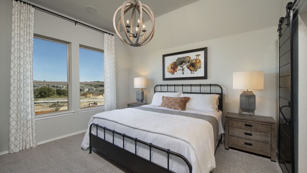Furnished interior view inside a new home in Brookewater, Rosenberg (Image 34).