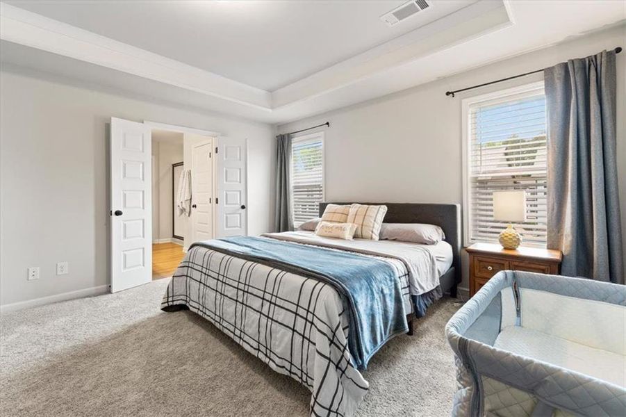 Furnished interior view inside a new home in Crofton Place Enclave, Snellville (Image 54).