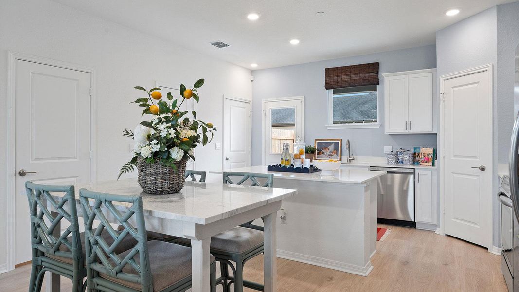 Furnished interior view inside a new home in Avery Centre, Round Rock (Image 11).