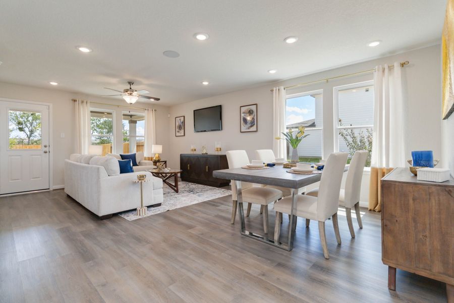 Applewhite Meadows Model - Vail - Family/Dining Room