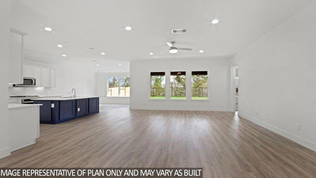 Spacious, unfurnished interior of a new home in Riverside Estates, Baytown (Image 5). Spacious, unfurnished interior of a new home in Riverside Estates, Baytown (Image 5).