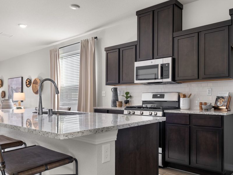 Representative furnished interior of a home built from the Ocotillo by View Homes in Summer Sky, El Paso (Image 30).