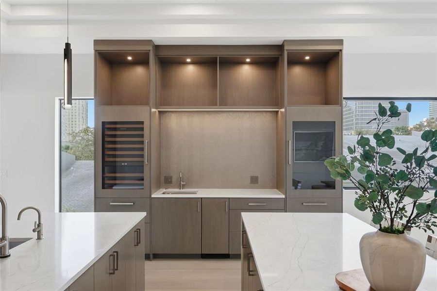 Furnished interior view inside a new home in , St. Petersburg (Image 11).