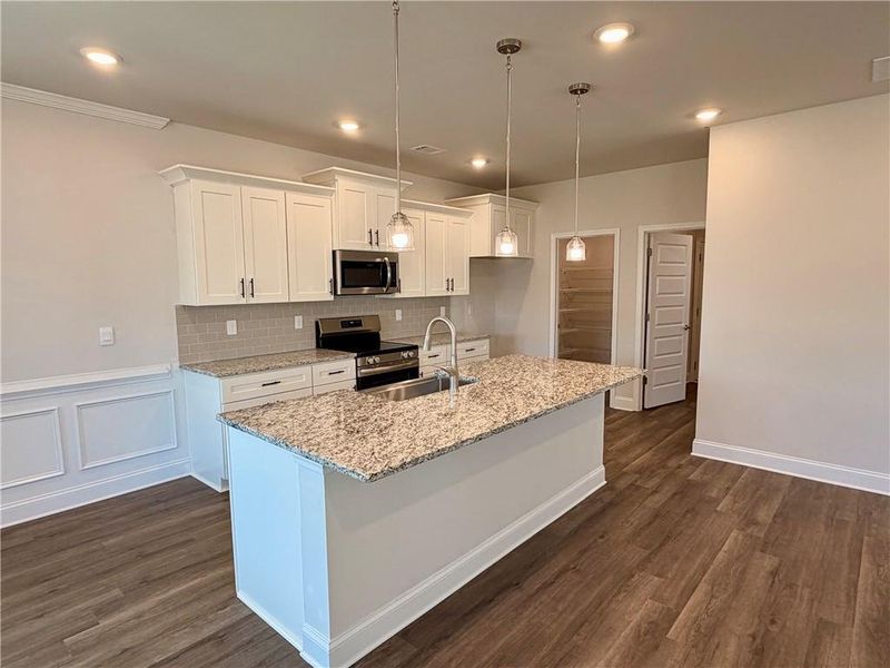 Furnished interior view inside a new home in Magnolia Villas, Cornelia (Image 8).