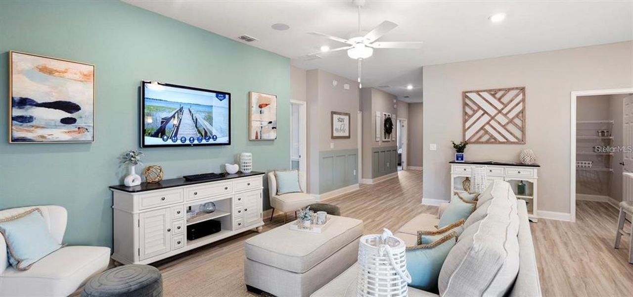 Furnished interior view inside a new home in The Lakes, Lake Alfred (Image 13).
