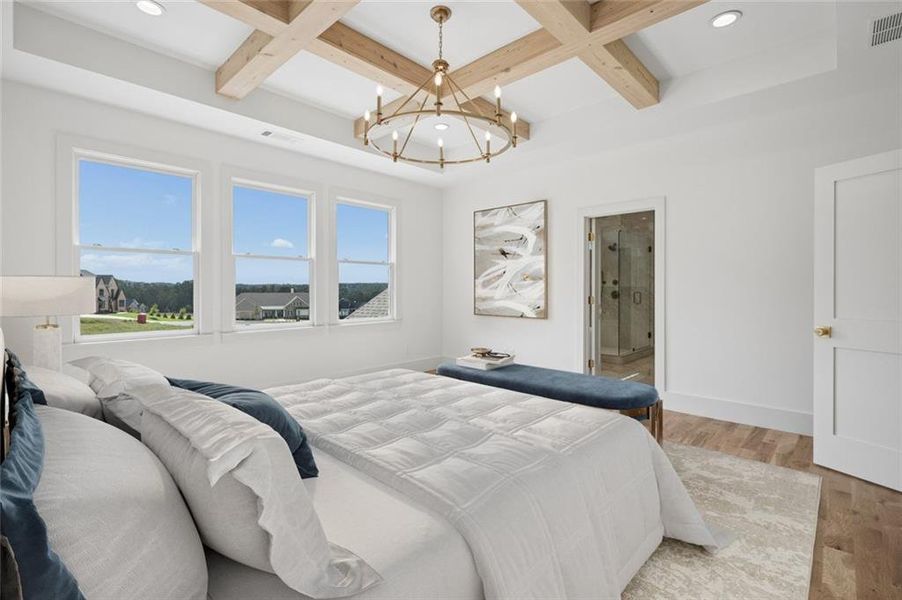 Furnished interior view inside a new home in , Bogart (Image 4).