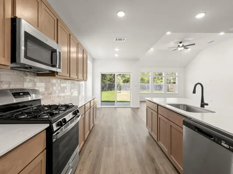Furnished interior view inside a new home in Orchard Ridge, Liberty Hill (Image 7).