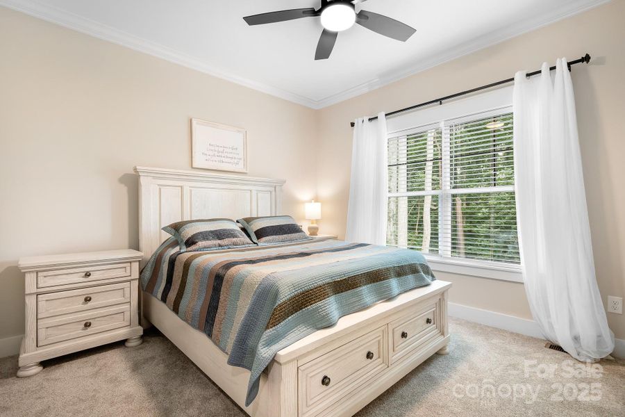 Furnished interior view inside a new home in , Statesville (Image 11).
