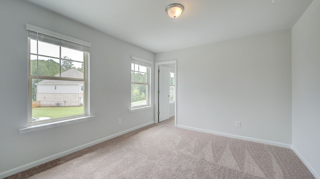 Furnished interior view inside a new home in Hamilton Lakes, Lawrenceville (Image 17). Furnished interior view inside a new home in Hamilton Lakes, Lawrenceville (Image 17).