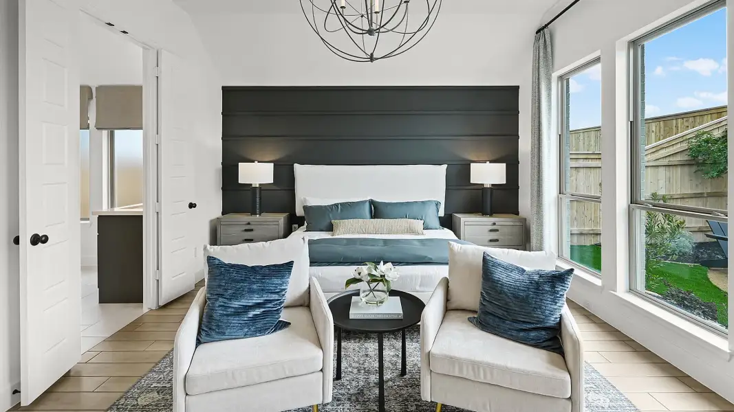 Furnished interior view inside a new home in Canyon Falls, Northlake (Image 16).