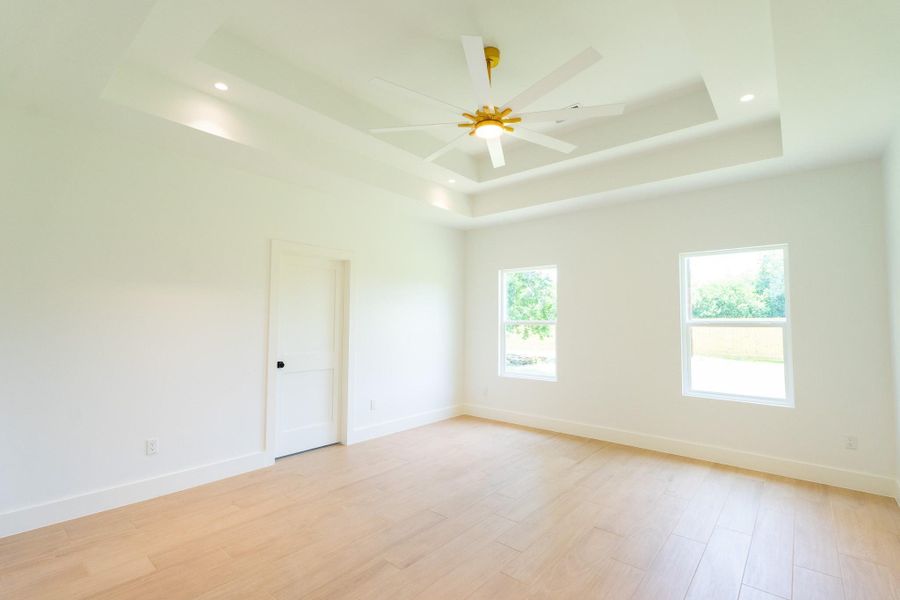 Private primary bedroom