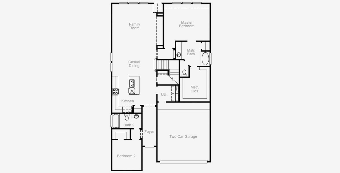 2D floor plan layout for the Alvin (2314-HV-35) by Coventry Homes in The Trails, New Caney, TX (Image 2). 2D floor plan layout for the Alvin (2314-HV-35) by Coventry Homes in The Trails, New Caney, TX (Image 2).