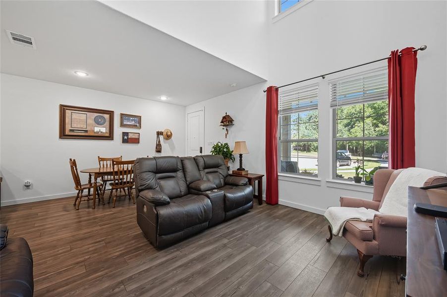 Furnished interior view inside a new home in , Flower Mound (Image 9).