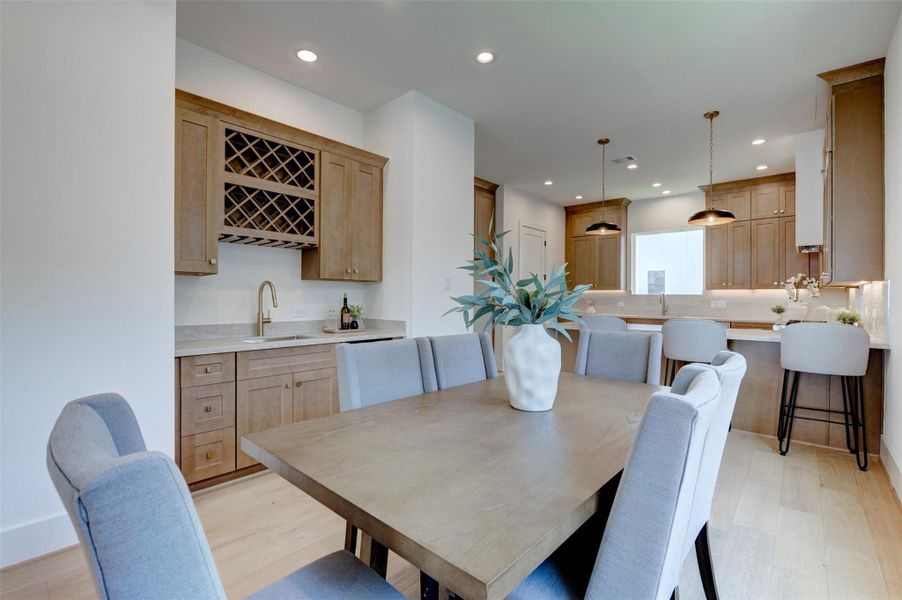 Furnished interior view inside a new home in , Houston (Image 42). Furnished interior view inside a new home in , Houston (Image 42).