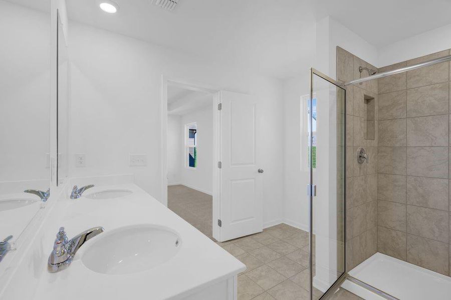 Furnished interior view inside a new home in Heritage River, Euharlee (Image 12).