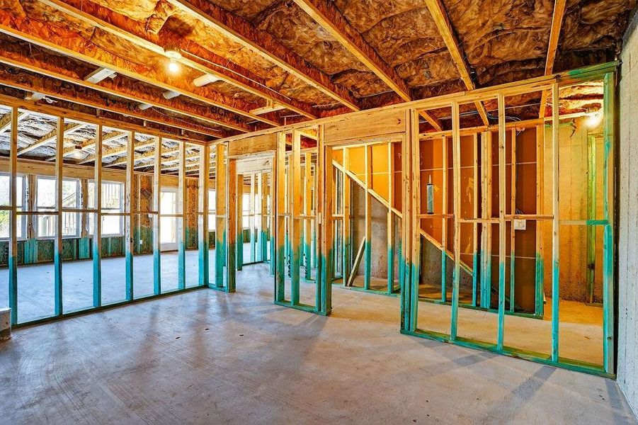 In-progress construction of a new home in , Homer, GA (Image 30). In-progress construction of a new home in , Homer, GA (Image 30).