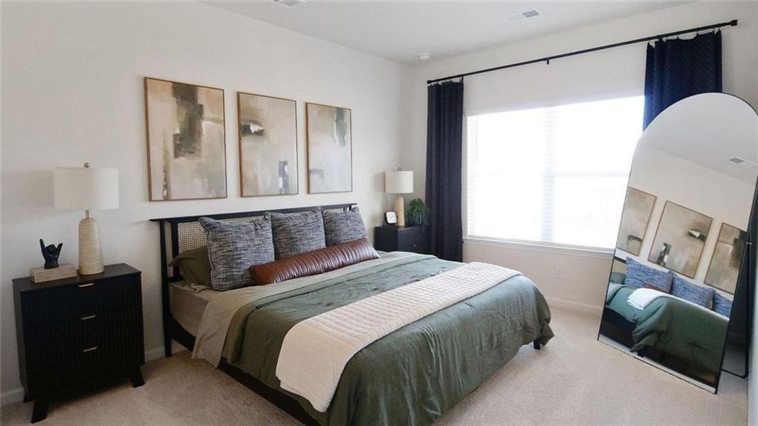 Furnished interior view inside a new home in Fairington, Cartersville (Image 13).