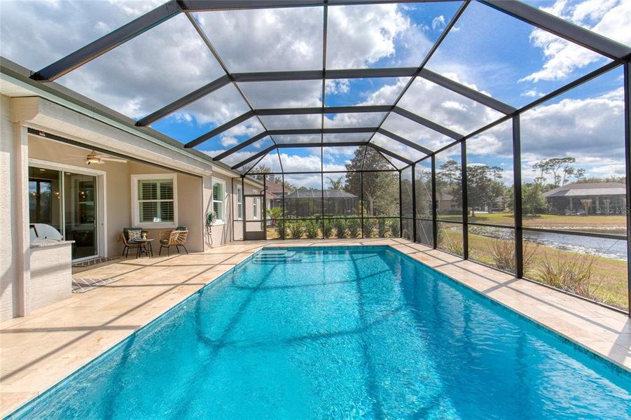 Exterior details and patio area of a home in , Ormond Beach (Image 29).