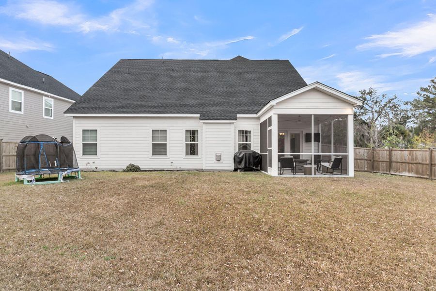 Exterior details and patio area of a home in Cordgrass Landing, Johns Island (Image 25).