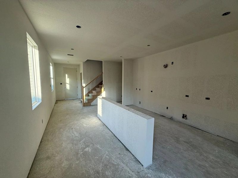 In-progress construction of a new home in La Cima, San Marcos, TX (Image 9).