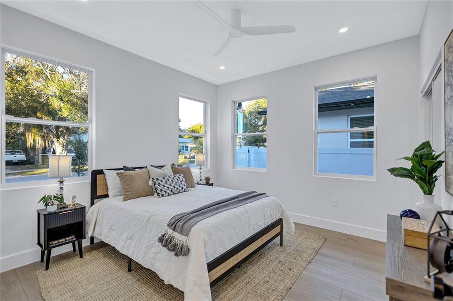 Furnished interior view inside a new home in , Gulfport (Image 45).