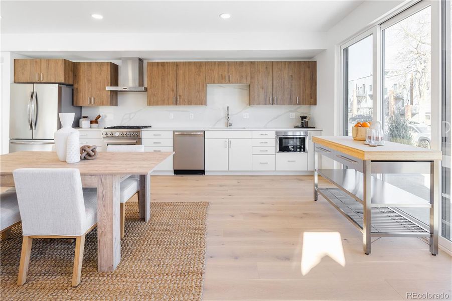 Furnished interior view inside a new home in , Denver (Image 4).