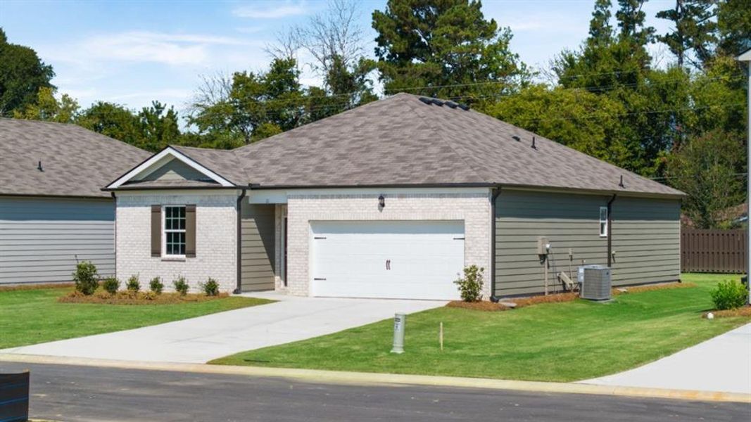 Front exterior of a new home in Northberry, Rome, GA, highlighting curb appeal (Image 21). Front exterior of a new home in Northberry, Rome, GA, highlighting curb appeal (Image 21).