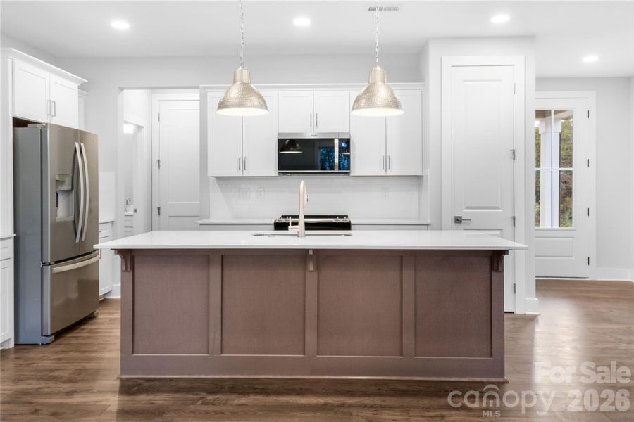 Furnished interior view inside a new home in , Weaverville (Image 5).