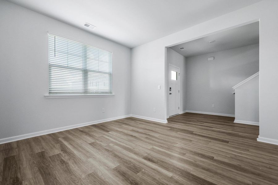 Spacious, unfurnished interior of a new home in The Garrison, Summerville (Image 17). Spacious, unfurnished interior of a new home in The Garrison, Summerville (Image 17).