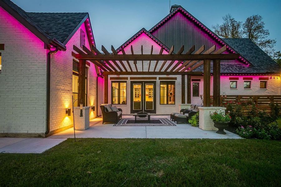 Front exterior of a new home in , Aledo, TX, highlighting curb appeal (Image 20).