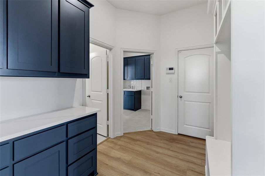 Furnished interior view inside a new home in Oak Grove Addition, Springtown (Image 10).