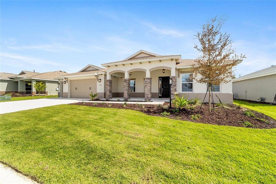 Exterior details and patio area of a home in On Top of the World Communities, Ocala (Image 4). Exterior details and patio area of a home in On Top of the World Communities, Ocala (Image 4).