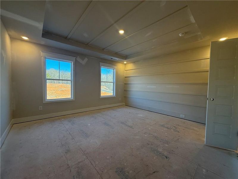 In-progress construction of a new home in The Towns at Auburn Station East, Auburn, GA (Image 23).