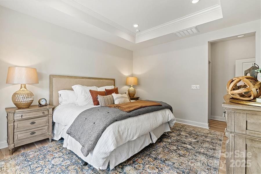 Furnished interior view inside a new home in The Courtyards at Lake Davidson, Mooresville (Image 14).