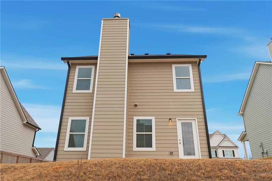 Exterior details and patio area of a home in , Cartersville (Image 4).