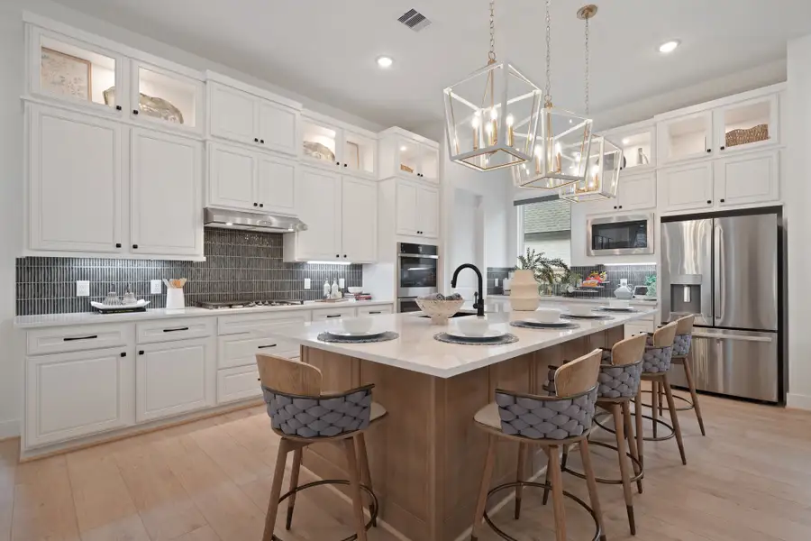Furnished interior view inside a new home in Kresston, Montgomery (Image 18).