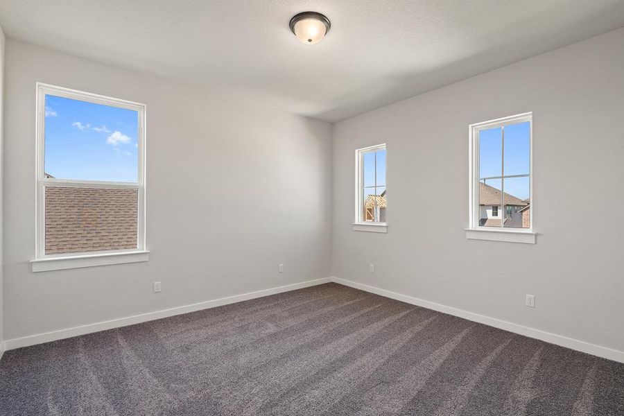 Spacious, unfurnished interior of a new home in Terrace Collection at Lariat, Liberty Hill (Image 25). Spacious, unfurnished interior of a new home in Terrace Collection at Lariat, Liberty Hill (Image 25).