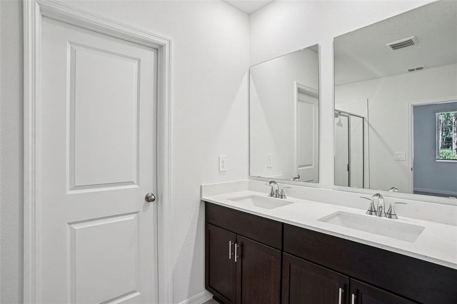 Furnished interior view inside a new home in Ridgehaven - Villas, Ormond Beach (Image 8).