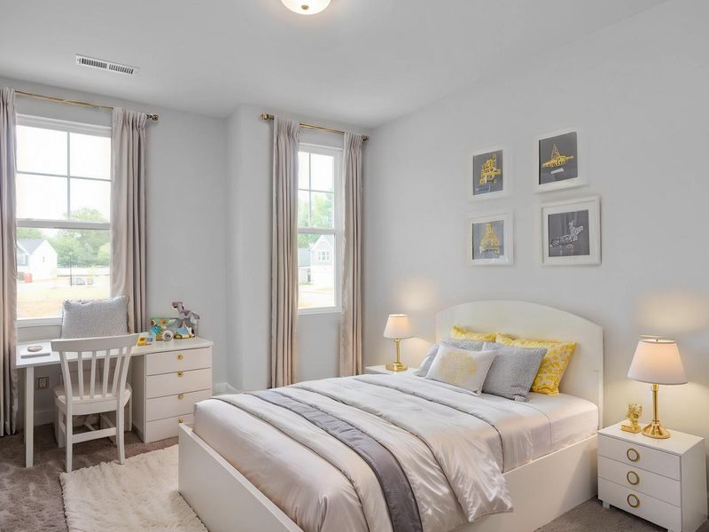 Furnished interior view inside a new home in Lake Park Villas, Wylie (Image 13).