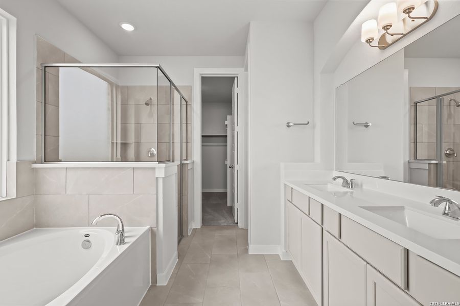 Furnished interior view inside a new home in Megan's Landing, Castroville (Image 10). Furnished interior view inside a new home in Megan's Landing, Castroville (Image 10).