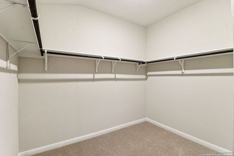 Spacious, unfurnished interior of a new home in Legendary Trails - Premier Series, Cibolo (Image 16). Spacious, unfurnished interior of a new home in Legendary Trails - Premier Series, Cibolo (Image 16).