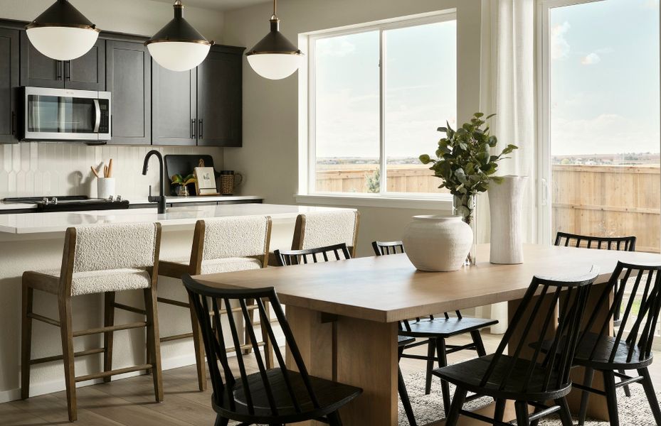 Representative furnished interior of a home built from the Sandalwood by Pulte Homes in Wolf Creek Run West, Strasburg (Image 12).