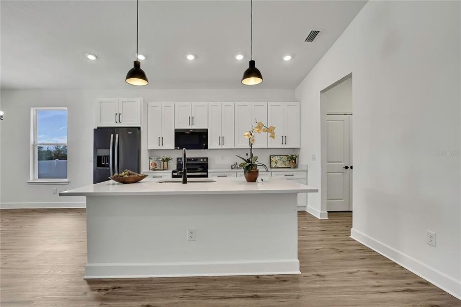 Furnished interior view inside a new home in , Brooksville (Image 17).