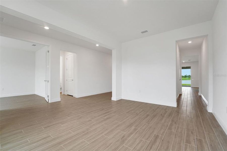 Spacious, unfurnished interior of a new home in Seaire, Parrish (Image 22).