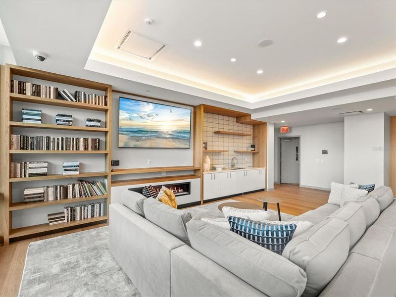 Furnished interior view inside a new home in , St. Petersburg (Image 39).