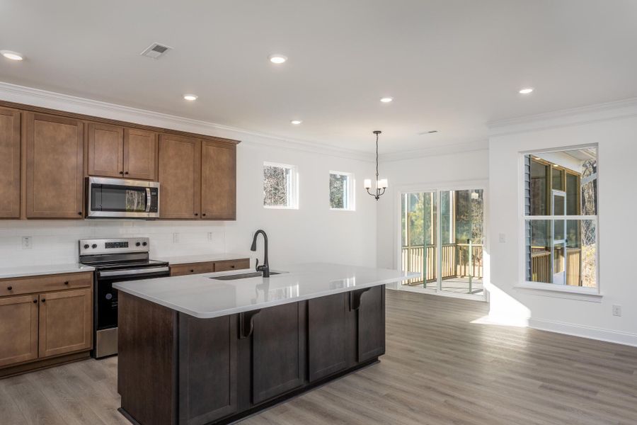 Furnished interior view inside a new home in Daniel Farms, Benson (Image 9). Furnished interior view inside a new home in Daniel Farms, Benson (Image 9).