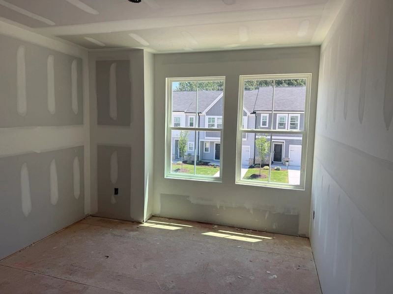 In-progress construction of a new home in Towns at The Point, Rolesville, NC (Image 17).